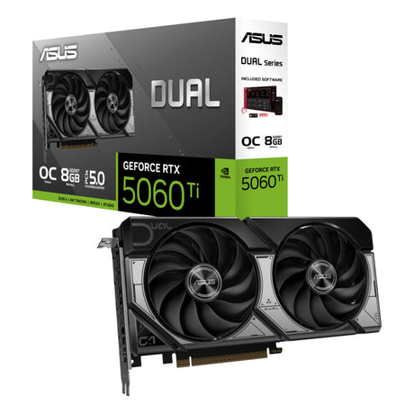 VGA Asus GeForce® RTX 5060TI 8GB Dual OC, Bild 3