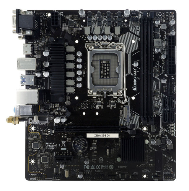 Mainboard Biostar Z690MX2-E D4 (1700)