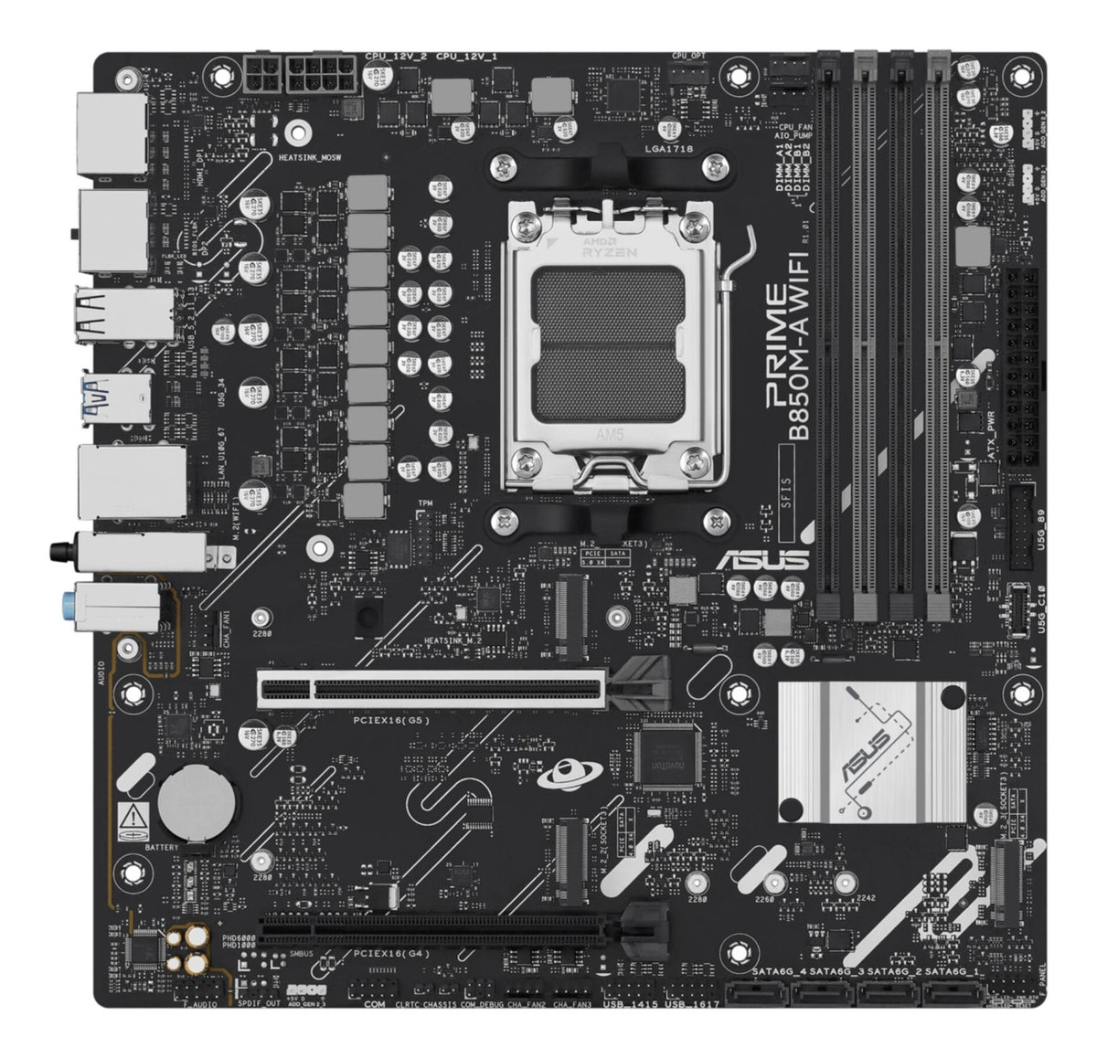 ASUS PRIME B850M A WIFI (AM5) (D), Bild 2