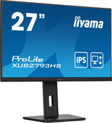 TFT Iiyama ProLite XUB2793HS-B7 68,6 cm (27)HDMI,DisplayPort,SP