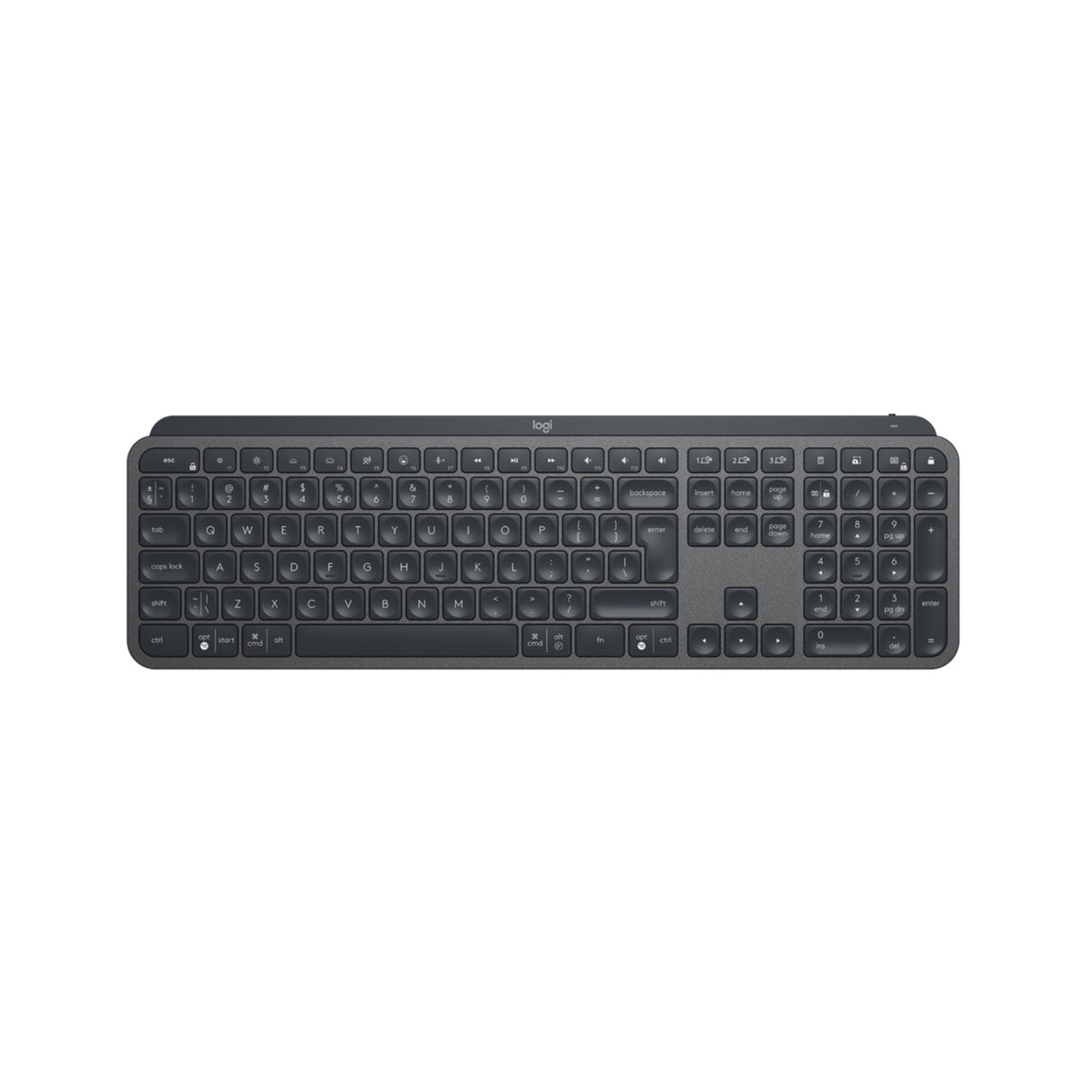 Keyboard Logitech MX Master Keys for Business Wireless Graphite (US) (920-010251)