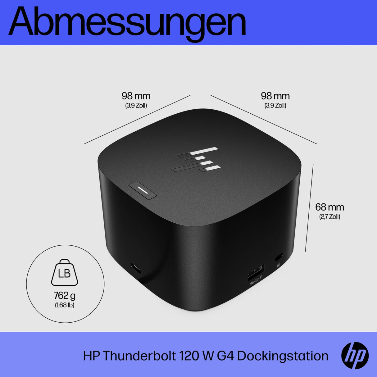 HP Thunderbolt Dock G4 Docking Station 4J0A2AA#ABB