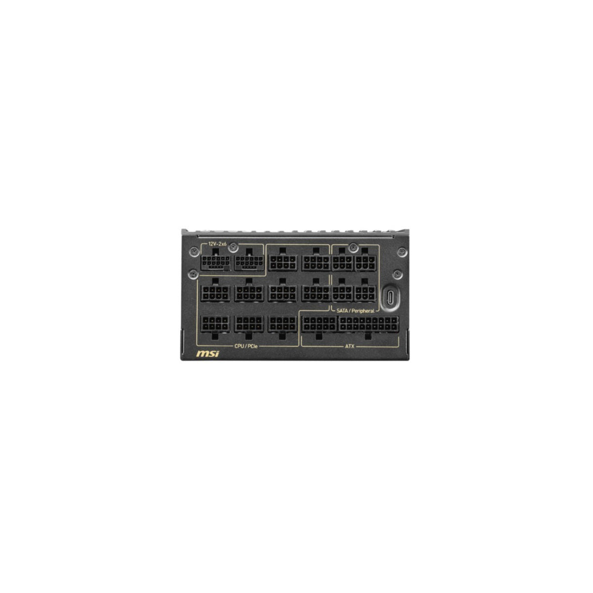 PC-Netzteil MSI MEG Ai1600T PCIE 5.1 - ATX3.1 306-7ZPEX11-CE0, Bild 2