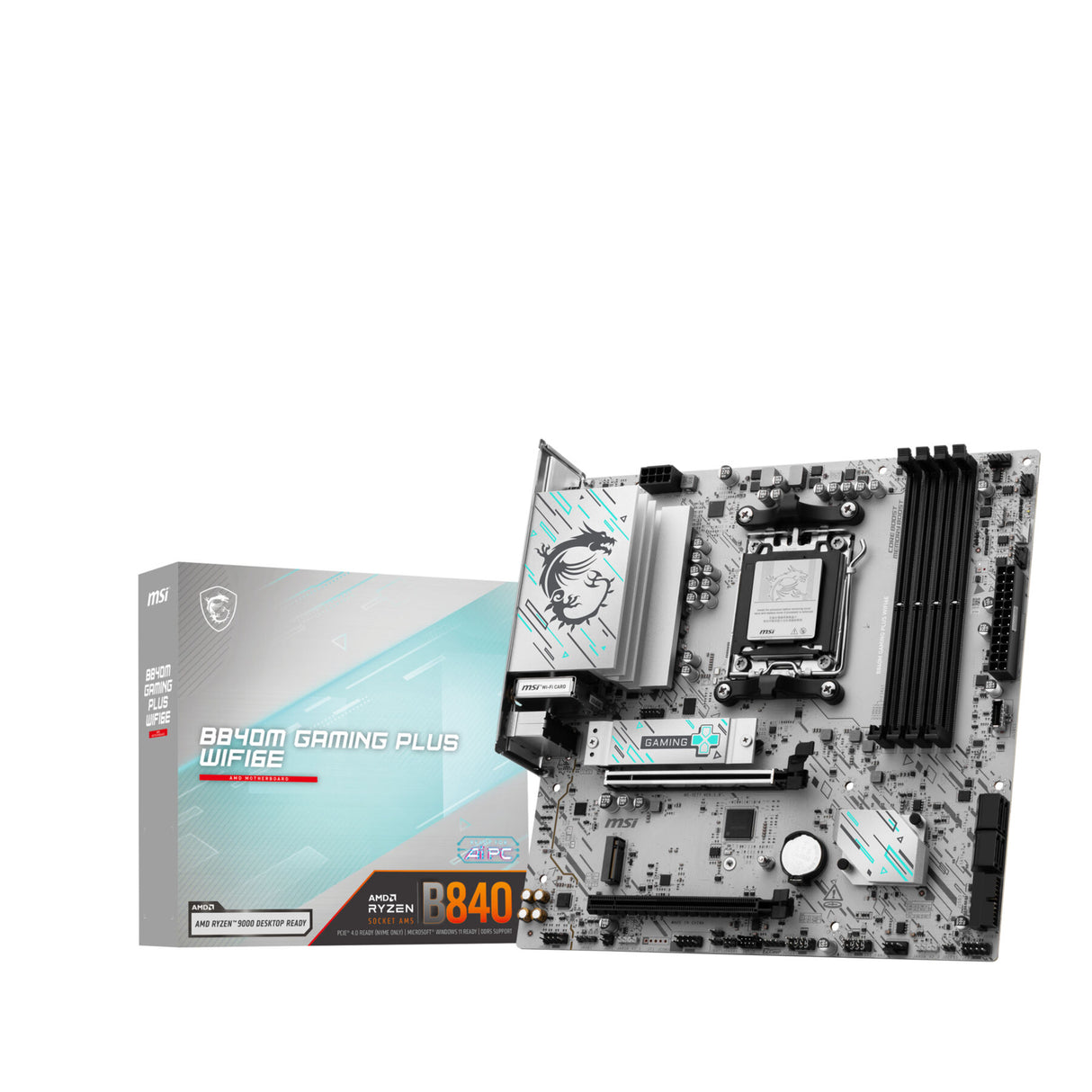 MSI B840M GAMING PLUS WIFI6E (AM5)