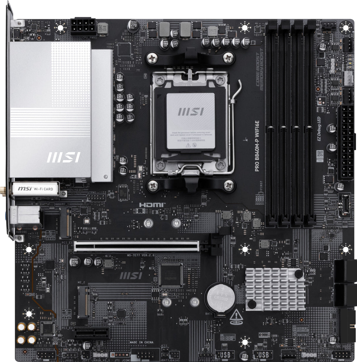 MSI B840M P Pro WIFI6E (AM5)
