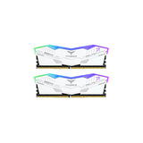 DDR5 32GB KIT 2x16GB PC 6000 Team T-Force Delta RGB CL30 FF8D532G6000HC30DC01 weiß