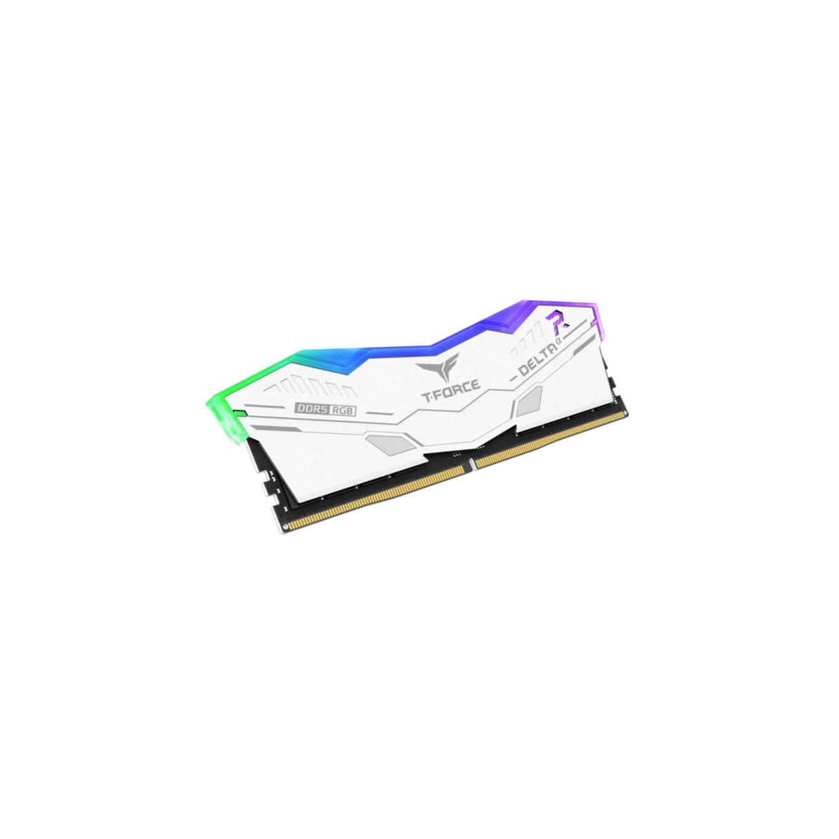 DDR5 32GB KIT 2x16GB PC 6000 Team T-Force Delta RGB CL30 FF8D532G6000HC30DC01 weiß