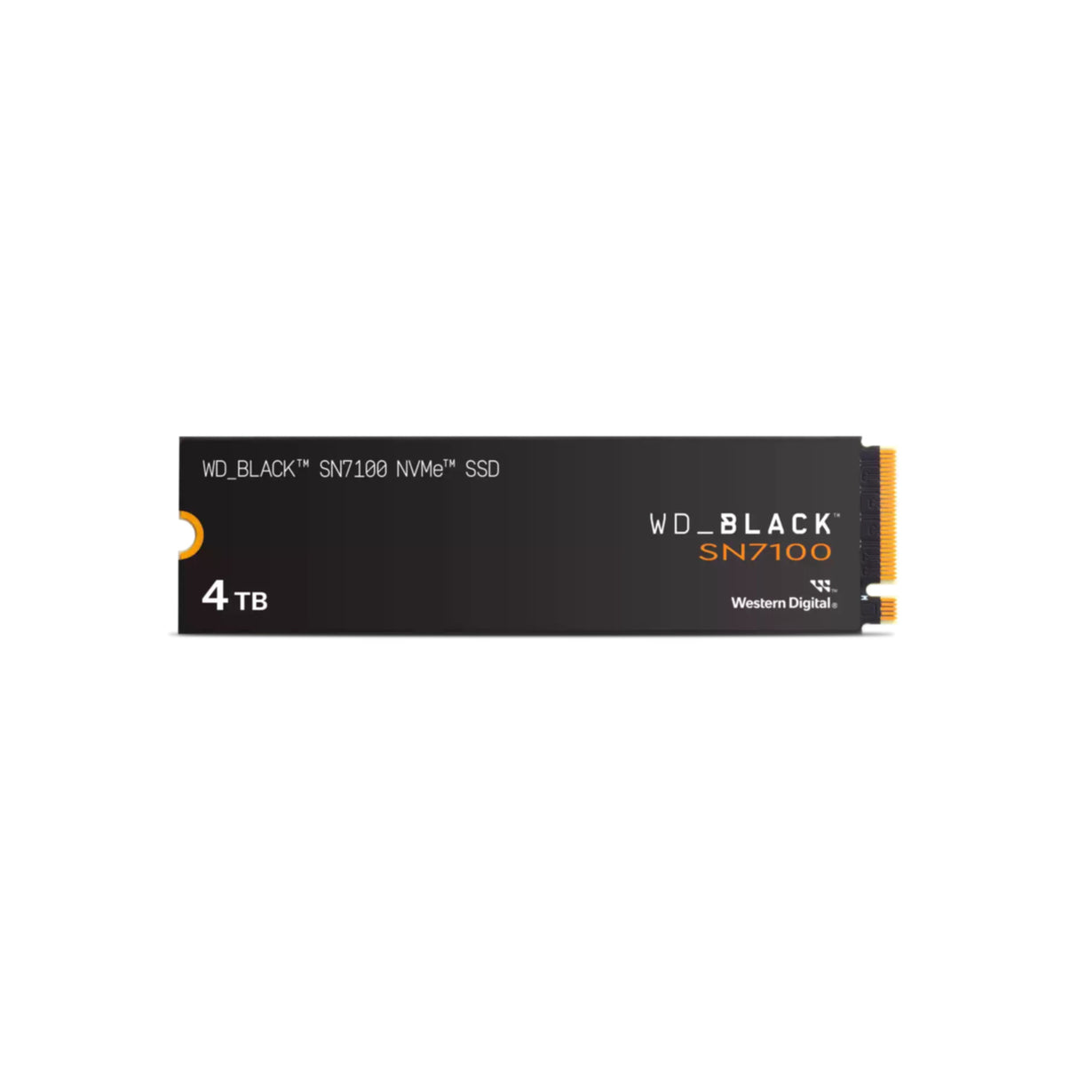 SSD WD Black 4TB SN7100 NVME M.2 PCI Express WDS400T4X0E PCIe 4.0 x4