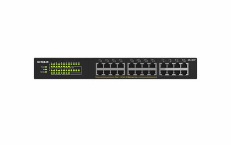 NETGEAR Switch 24-port 10/100/1000 GS324P-100EUS, Bild 4