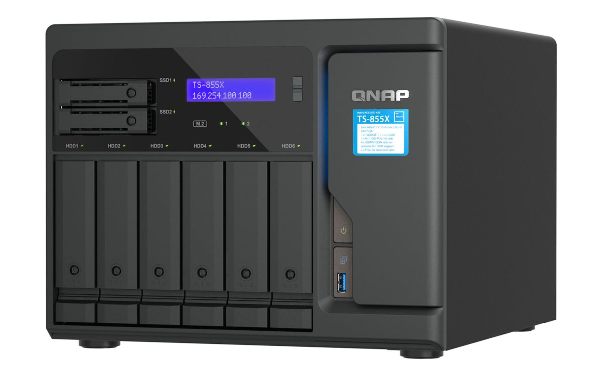 NAS Server QNAP TS-855X-8G 8-Bay, Bild 4