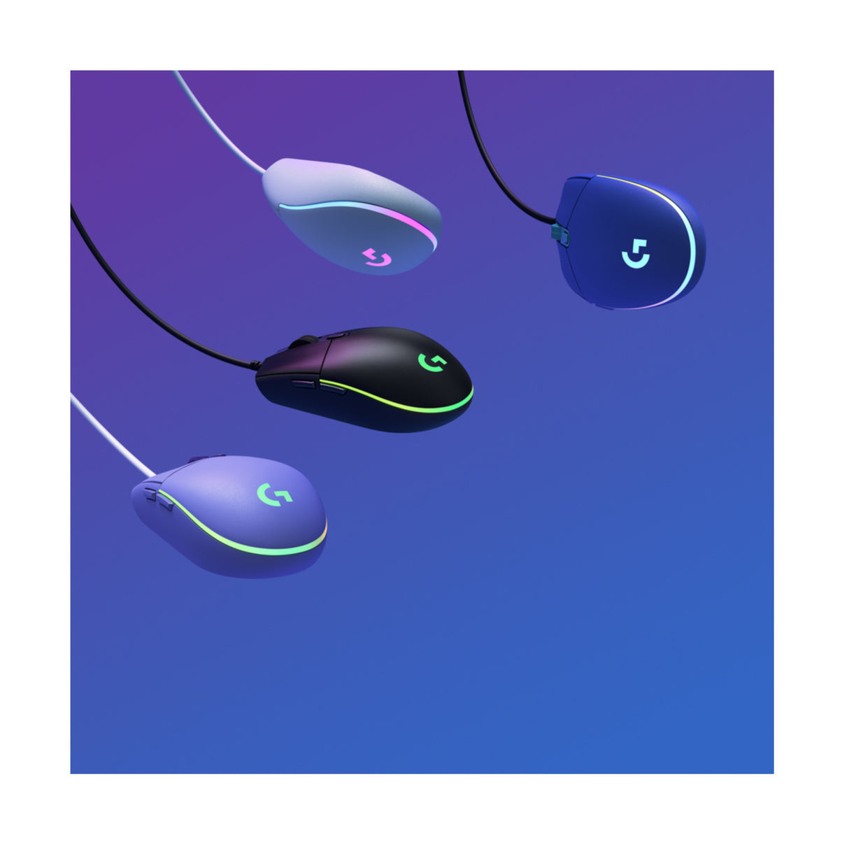 Mouse Logitech G G203 wire blue (910-005798)