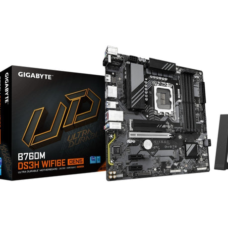 Mainboard Gigabyte GA-B760M DS3H WF6E GEN5 (1700)