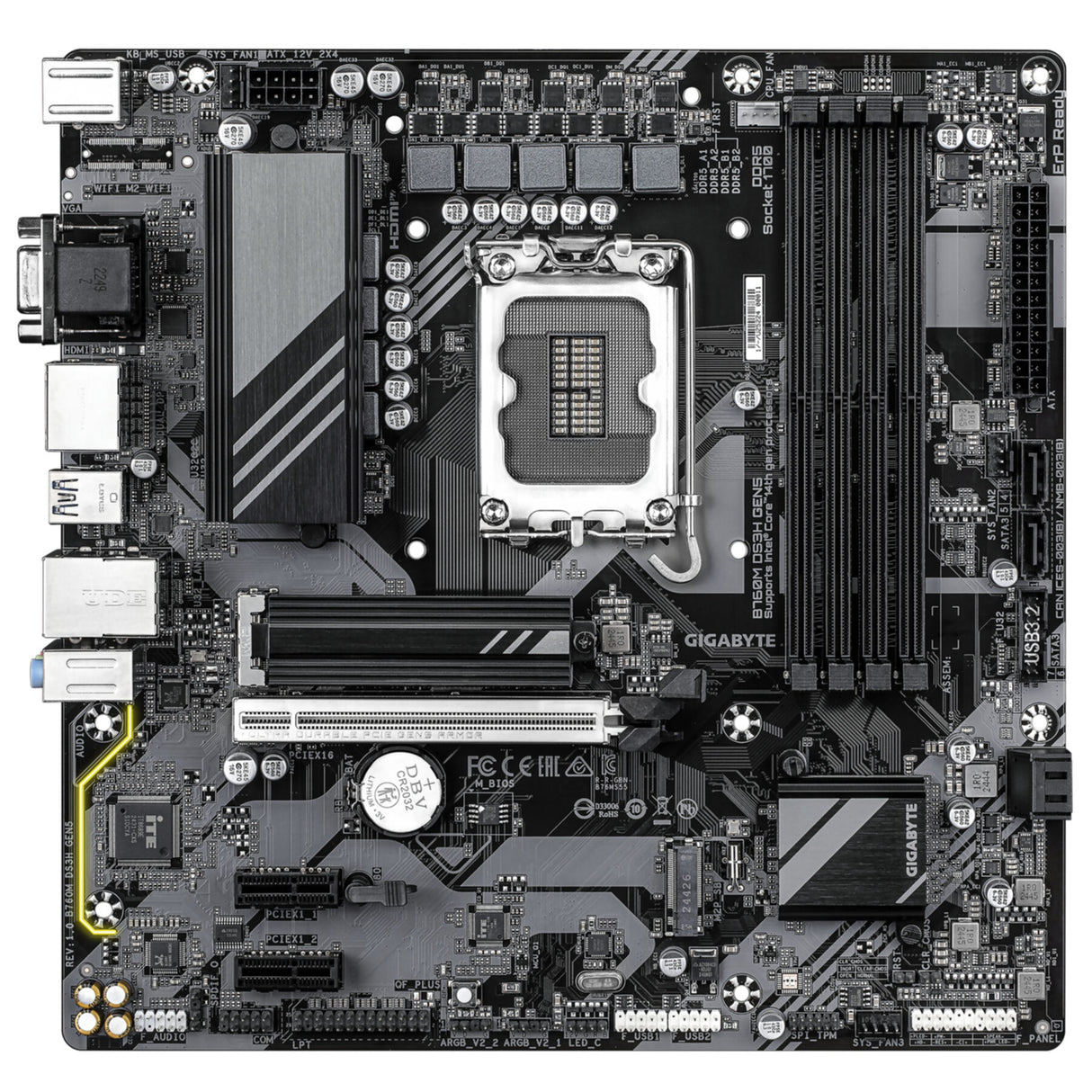 Gigabyte GA-B760M DS3H GEN5 (1700) (D)