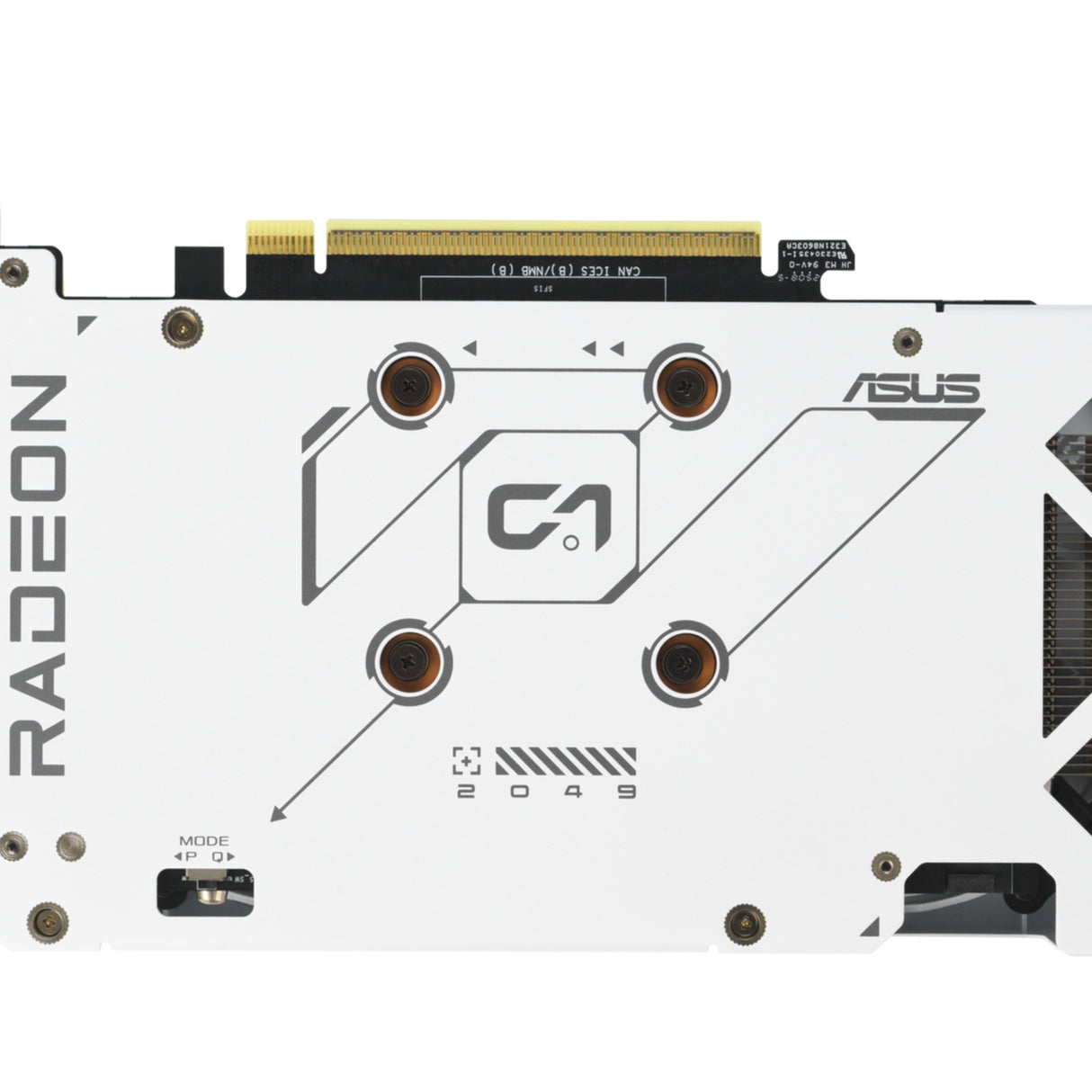 VGA ASUS RADEON RX 9060 XT 16GB DUAL WHITE