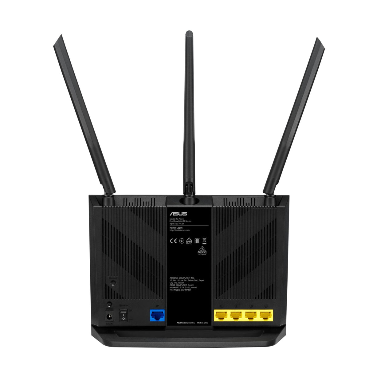 Asus Wireless Router 4G-AX56 (90IG06G0-MO3110)