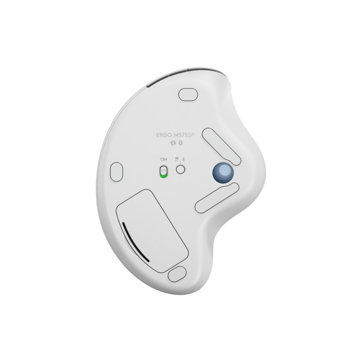 Mouse Logitech Ergo Series M575S Wireless Trackball white (910-007030)