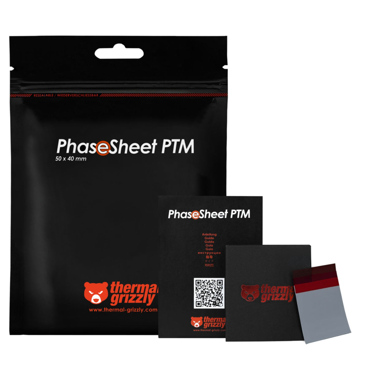 Cooler Wärmeleitpaste Thermal Grizzly Thermo Pad TG-PS-50-40