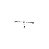 LogiLink Monitorhalterung 3-fach 13"–27" Stahl BP0173