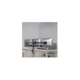 LogiLink Monitorhalterung 3-fach 13"–27" Stahl BP0173