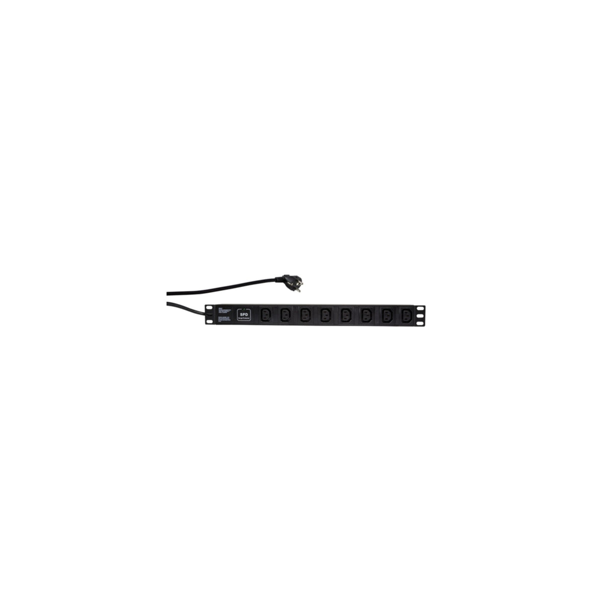 LogiLink Steckdosenleiste 8-fach (CEE7/7) PDU Steckdosenleiste Rack PDU8A01