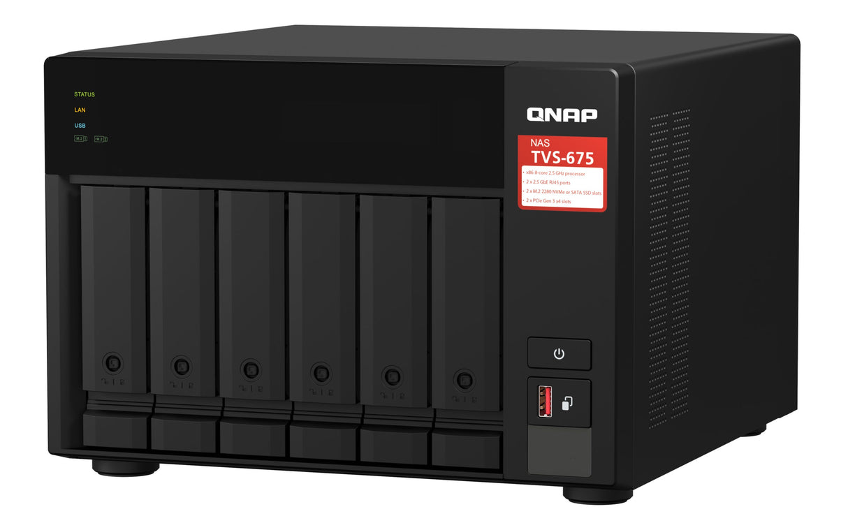 NAS Server QNAP TVS-675-8G 6-Bay