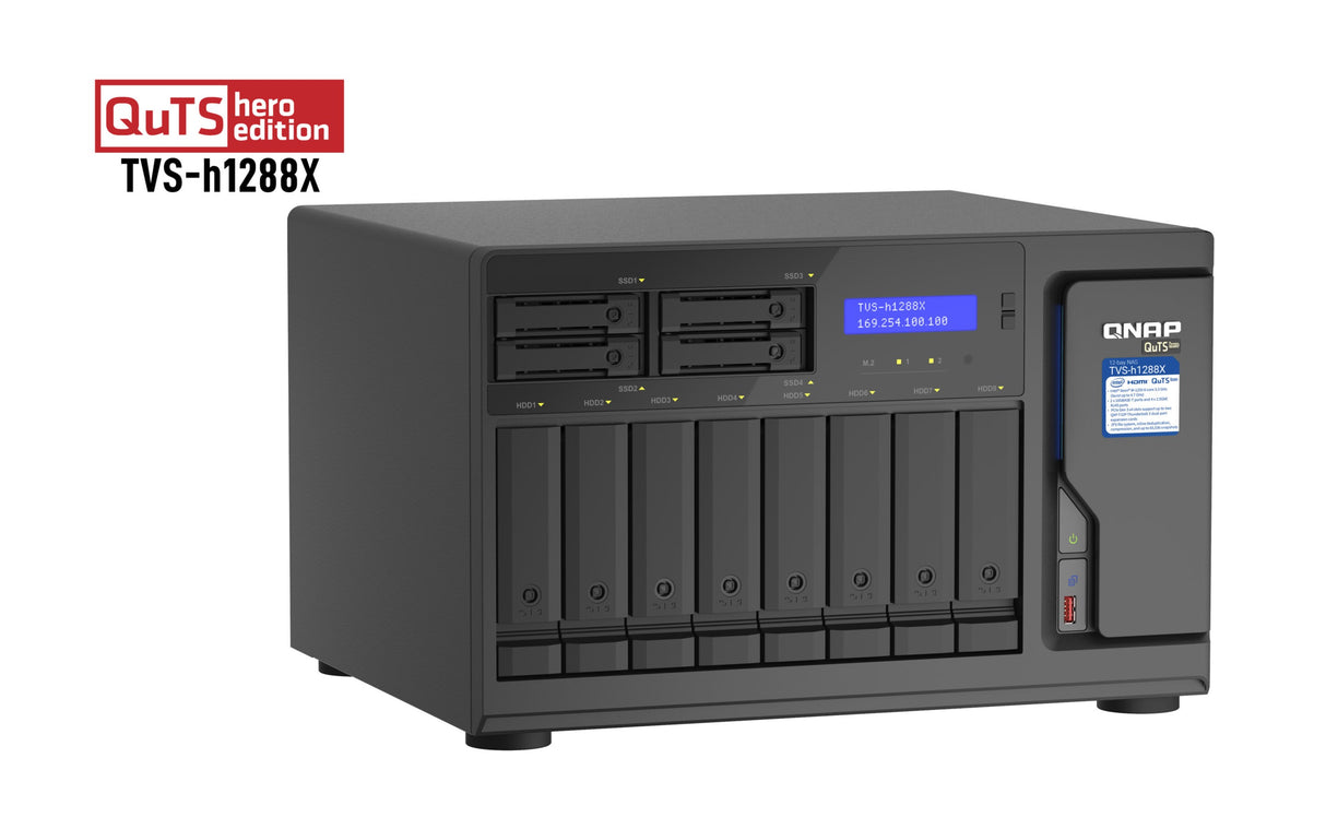NAS Server QNAP TVS-h1288X-W1250-16G 12-Bay