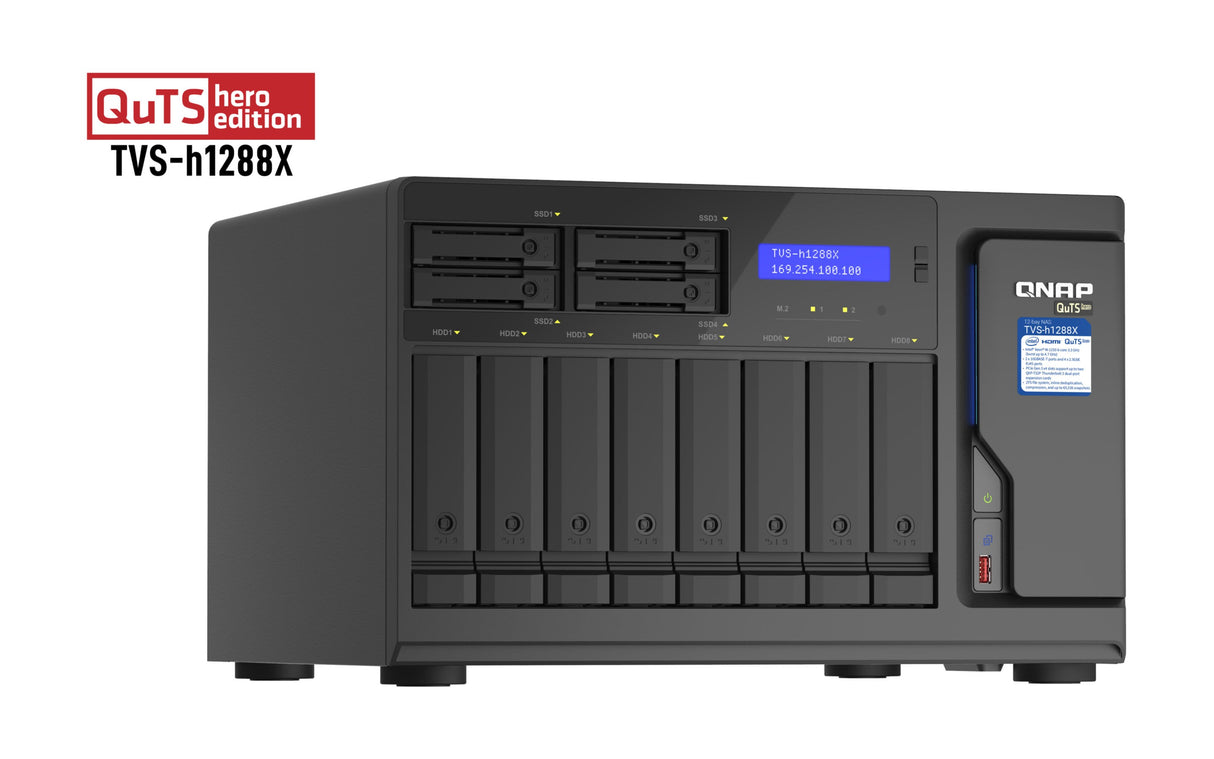 NAS Server QNAP TVS-h1288X-W1250-16G 12-Bay