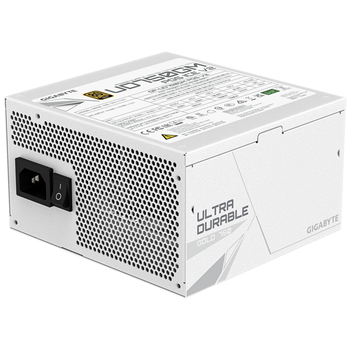 PC- Netzteil Gigabyte GP-UD750GM PG5 ICE 750W Gold White