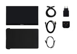 TFT Verbatim PMT-14, Portable Touchscreen Monitor 35,60cm (14"), HDMI,2xUSB-C,SP 49591
