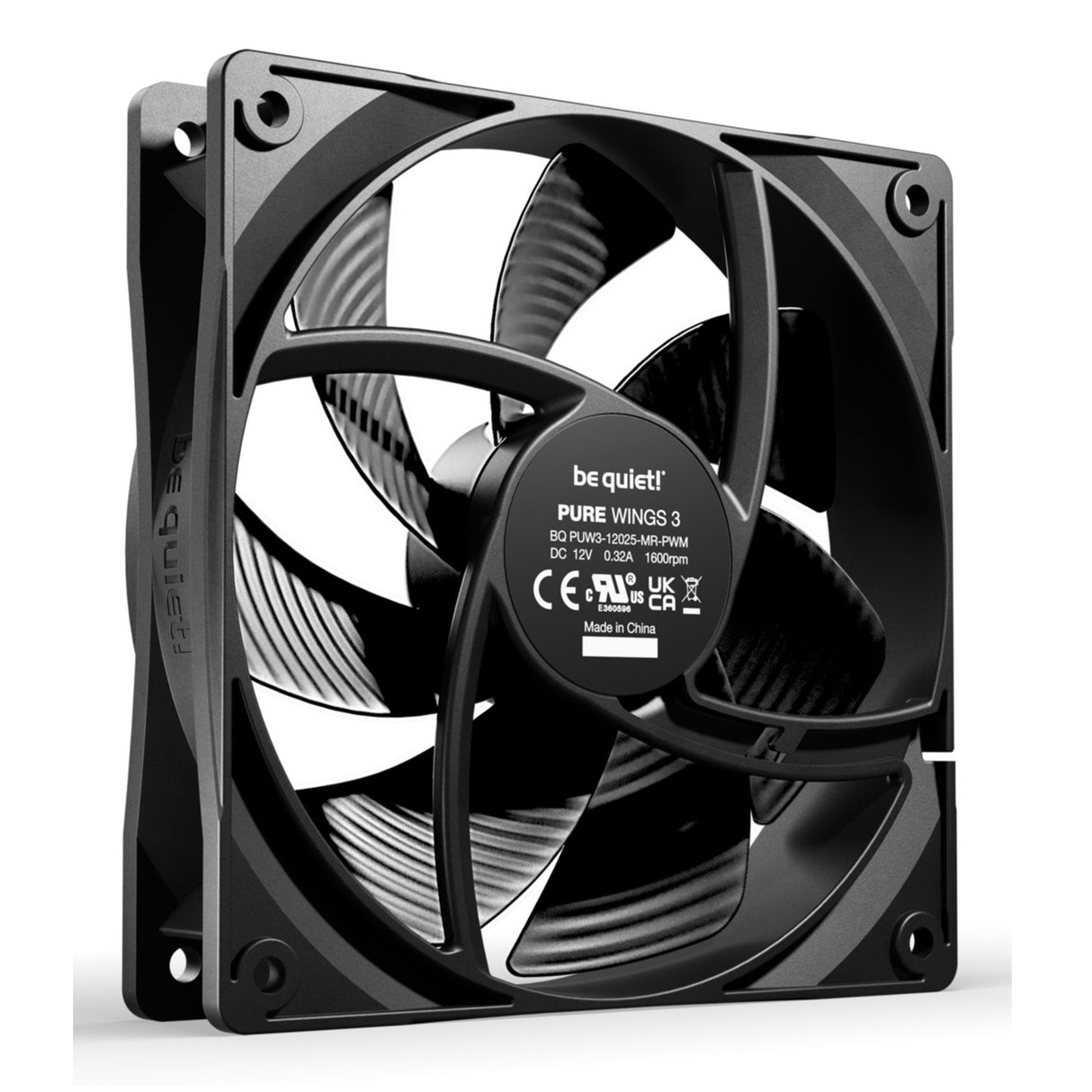 PC- Gehäuselüfter Be Quiet Pure Wings 3 PWM 120mm BL141 3er Pack