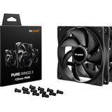 PC- Gehäuselüfter Be Quiet Pure Wings 3 PWM 120mm BL141 3er Pack