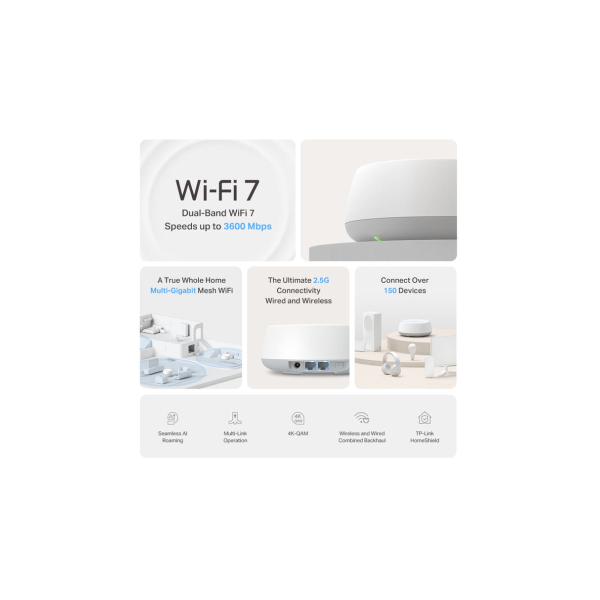 TP-Link WLAN System Deco BE25(2-PACK) (2 Router)