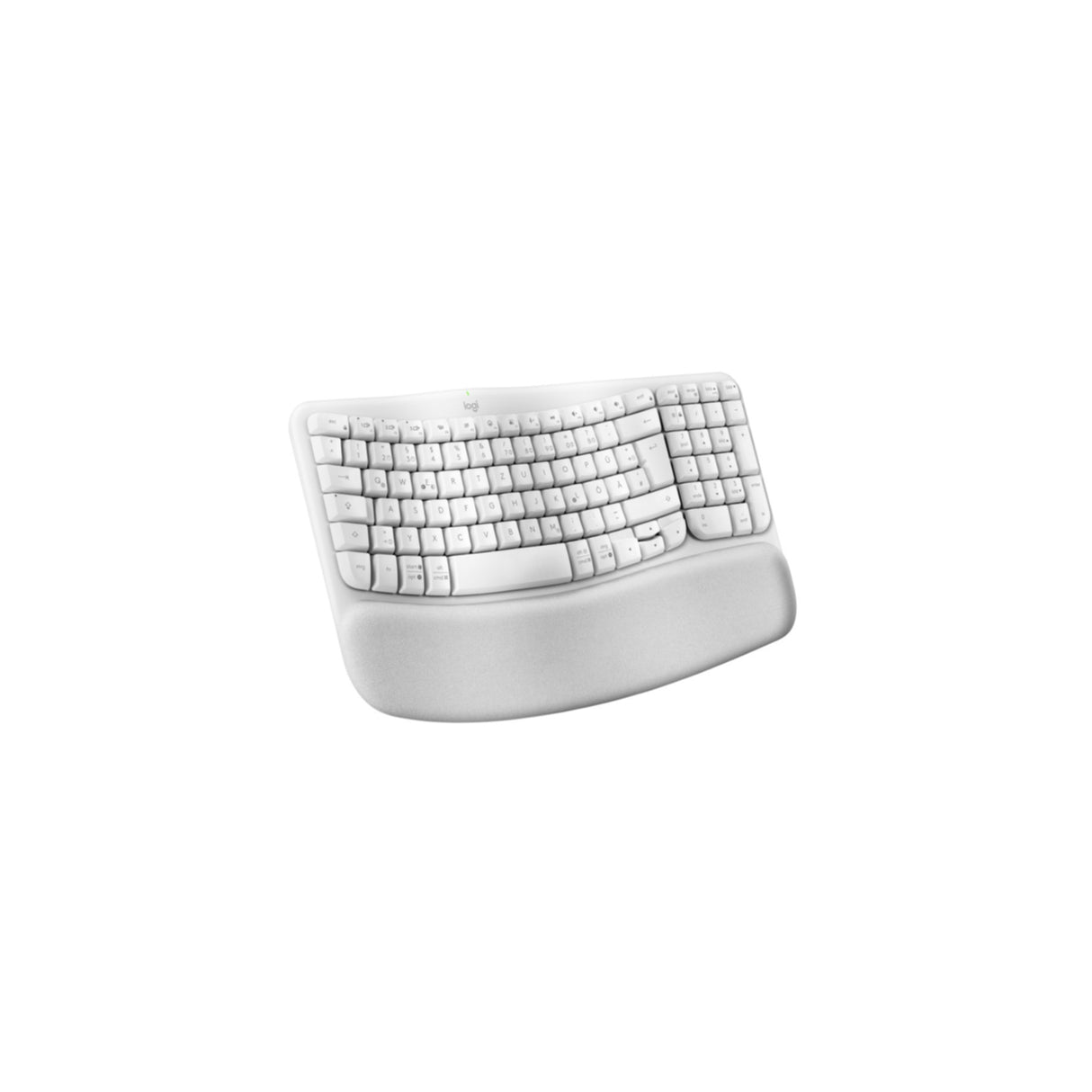 Keyboard Logitech Wave Keys Wireless white (DE) (920-012284)