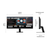 TFT LG 27U511A-B 73cm (29")LED,HDMI,DisplayPort