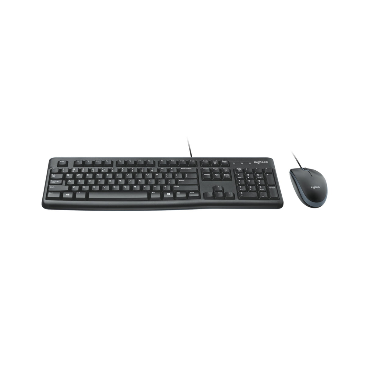 Keyboard & Mouse Logitech Wired Combo MK120 black (US) (920-002563)