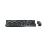 Keyboard & Mouse Logitech Wired Combo MK120 black (US) (920-002563)