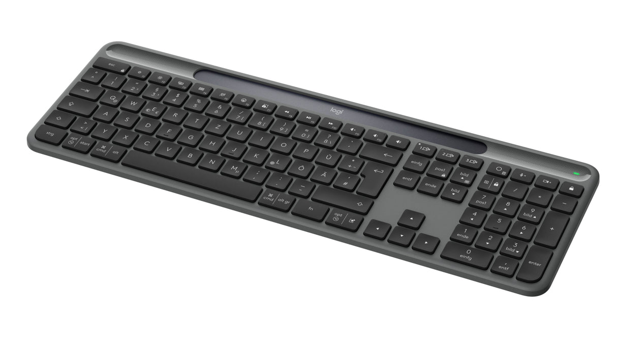 Keyboard Logitech K980 Signature Slim Solar+ Wireless Graphite (DE) (920-013757)