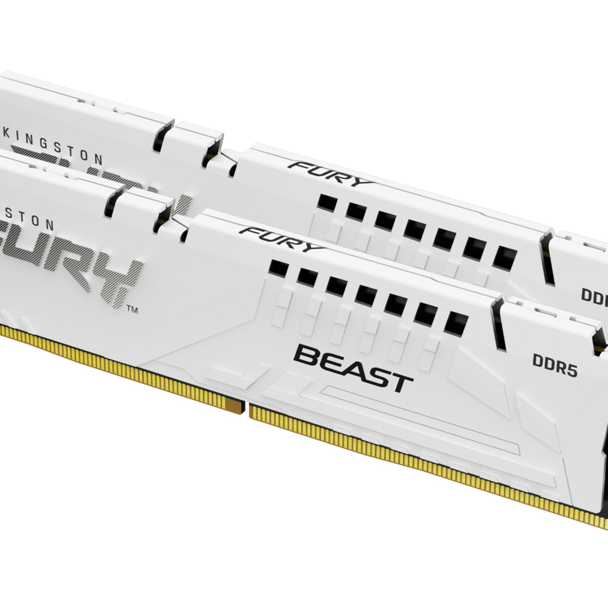 DDR5 64GB KIT 2x32GB PC 6000 Kingston FURY Beast EX KF560C30BWEK2-64 weiß
