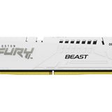 DDR5 64GB KIT 2x32GB PC 6000 Kingston FURY Beast EX KF560C30BWEK2-64 weiß