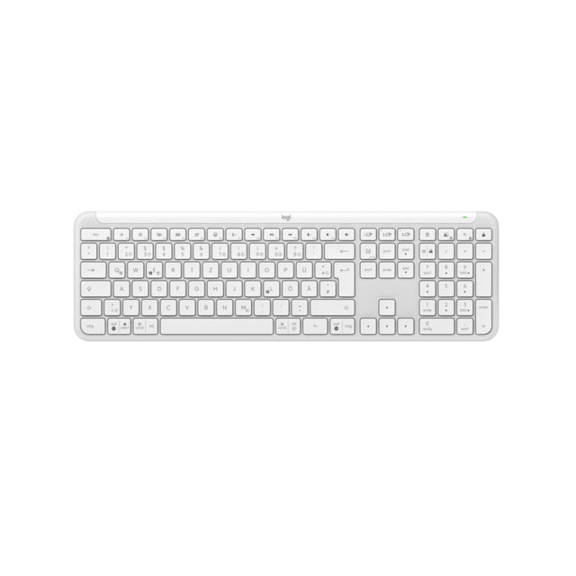 Keyboard Logitech Signature Wireless Slim K950 White (DE) (920-012452)