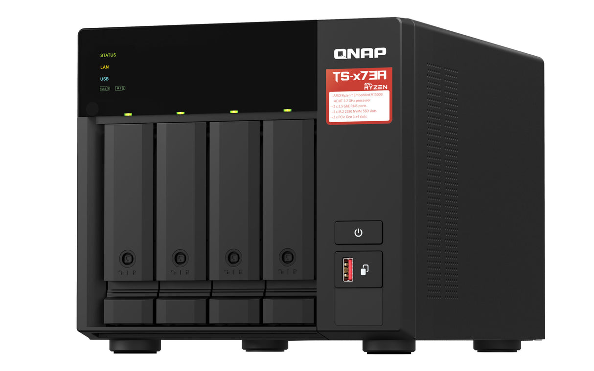 NAS Server QNAP TS-473A-SW5T 4-Bays