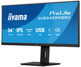 TFT Iiyama ProLite XUB3493WQSU-B6 86.4 cm (34") 2xHDMI,DisplayPort,SP