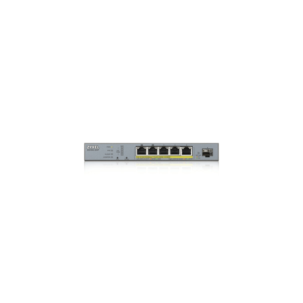 Zyxel Switch 5-port 10/100/1000 GS1350-6HP-EU0101F