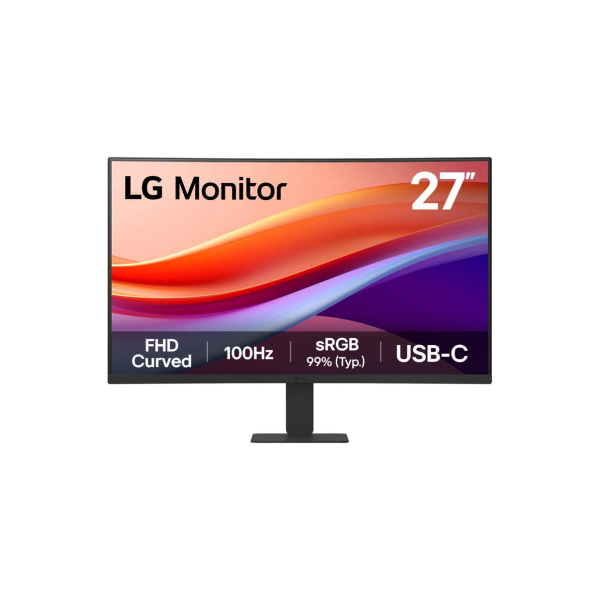 TFT LG 27U421A-B 68.6 cm (27")HDMI,USB-C,curved