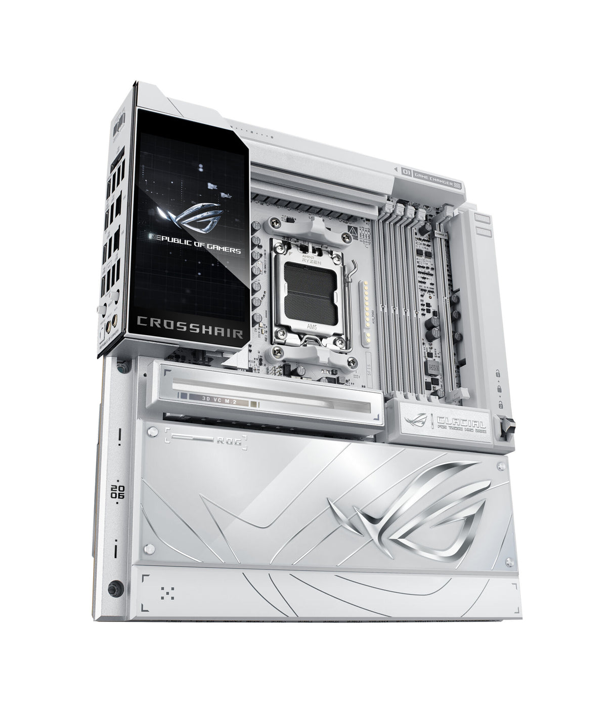 ASUS ROG CROSSHAIR X870E GLACIAL (AM5) (D)