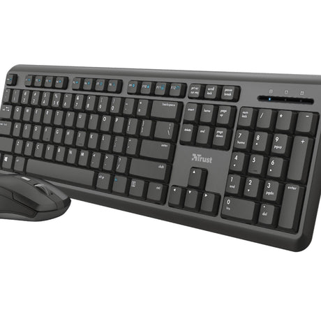 Keyboard & Mouse Trust Wireless Combo TKM-350 black (DE) (24011), Bild 2