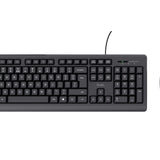 Keyboard & Mouse Trust TKM-250 wired black (DE) (23978)