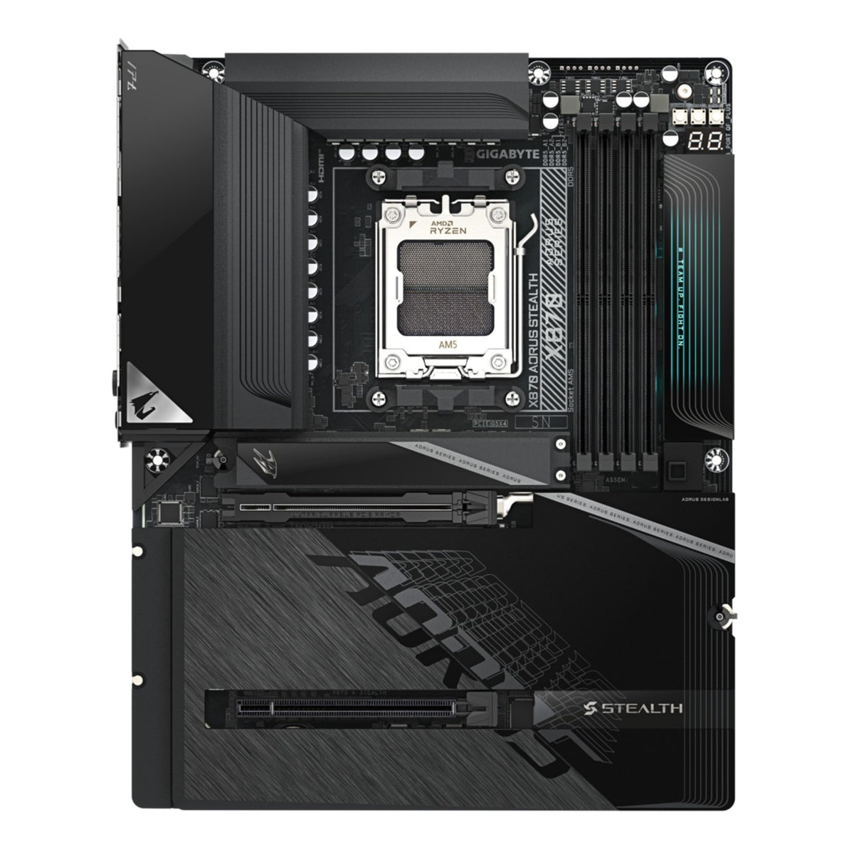 Gigabyte GA-X870 A STEALTH (AM5) (D), Bild 2