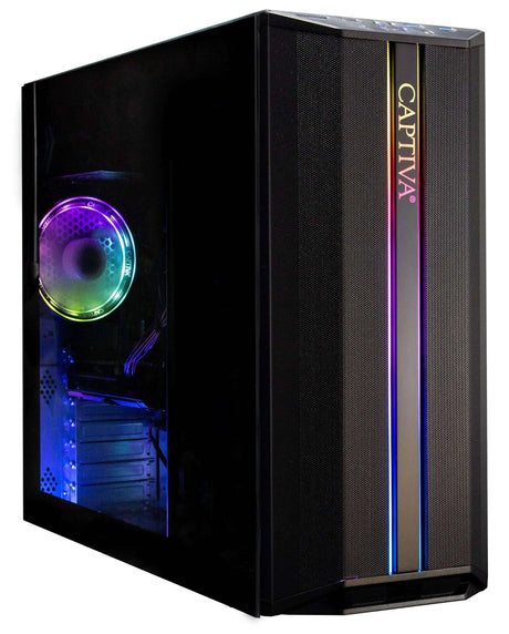 Captiva PC Advanced Gaming R92-737 (Ryzen 5 5500/RTX5060 Ti 8GB GDDR7/SSD 1TB/16GB/WLAN/Windows 11 Home 64-bit) ComputerKönig