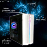 Captiva PC Entry Gaming R10-0617 (Ryzen 5 5500/RTX5060 Ti 8GB GDDR7/SSD 500GB/16GB/4TB/WLAN/Windows 11 Home 64-bit)